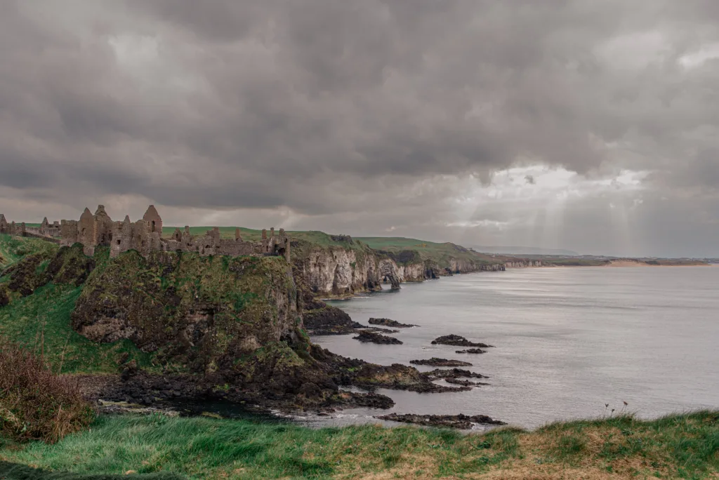elope to dunluce field ceremony