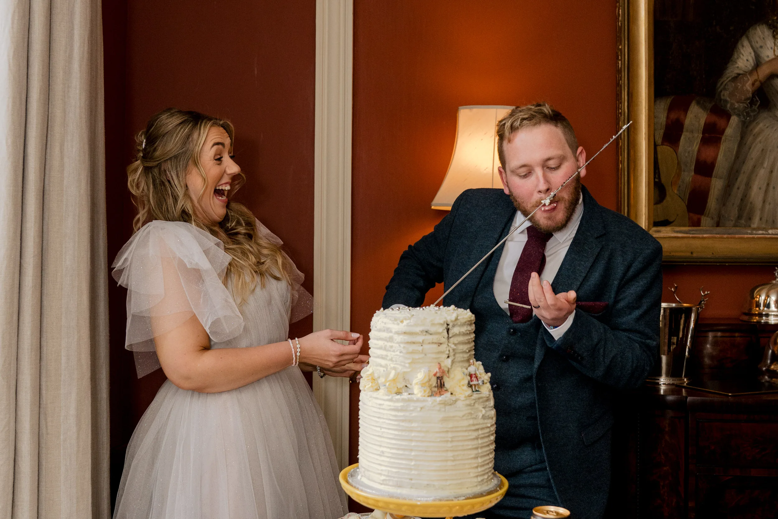 fun wedding day tullyveery caroline smyth photography